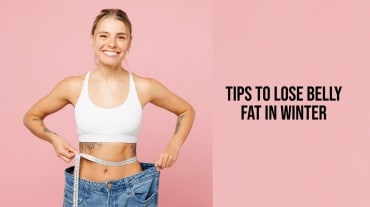 how to lose belly fat in winter