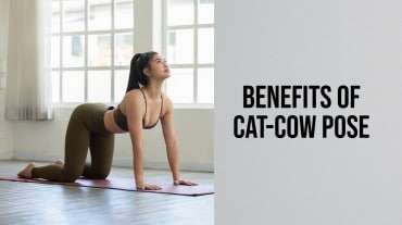 benefits of cat cow pose or Marjariasana