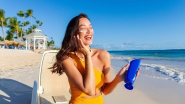 SPF 30 sunscreen