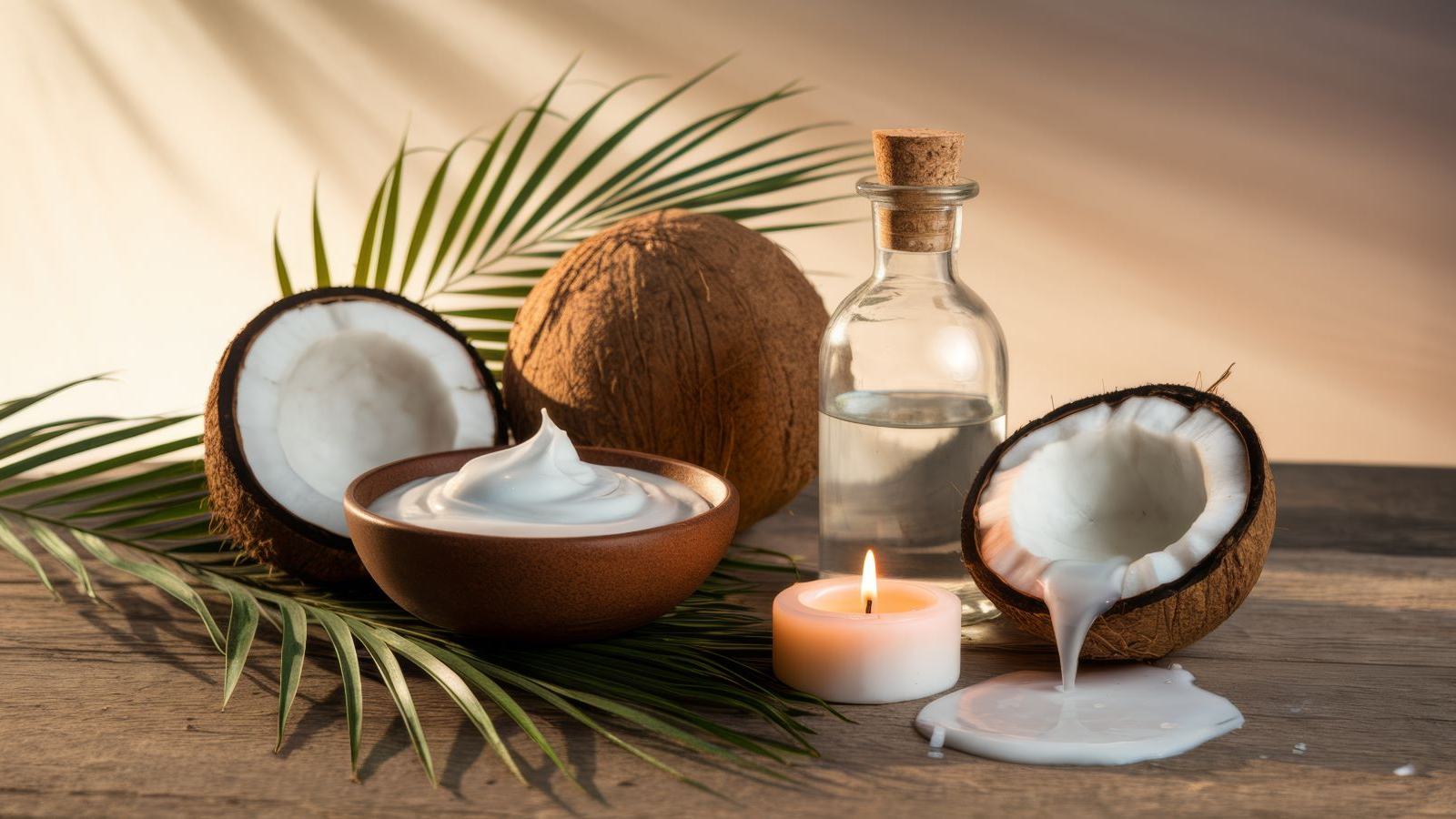 Coconut face mask