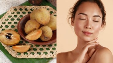 Chikoo for skin