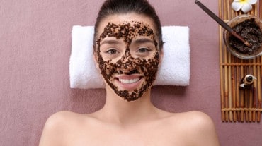 Coffee face scrub