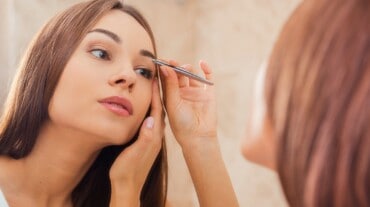 removing facial hair