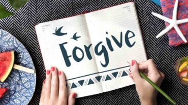 A woman trying to forgive herself