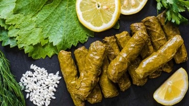 Grape leaves