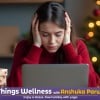 woman stressed during holidays