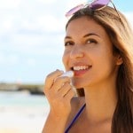Lip balm with SPF