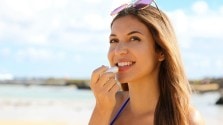 Lip balm with SPF