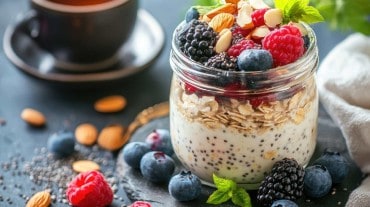 Oats with chia