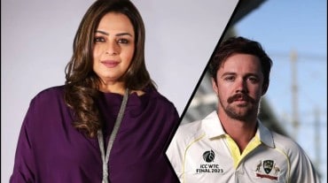 Travis Head and Shilpa Shirodkar