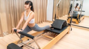 Pilates reformer exercises