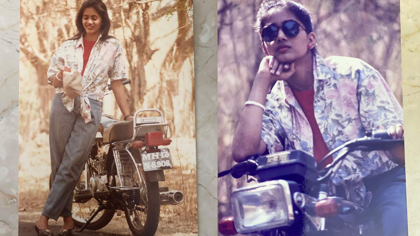 Sonali Kulkarni loves cycling since childhood