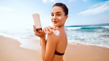 SPF 70 sunscreen