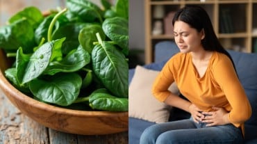 spinach for period pain