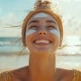 Whipped sunscreen